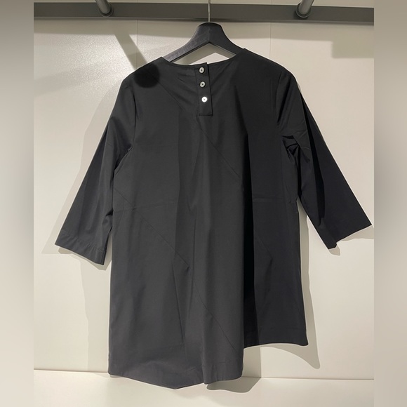 LIKE NEW - J Jill Asymmetrical Tunic, Women’s Black S - Picture 2 of 2